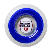 Wilson Sznur tenisowy Sensation Blue 1.30 (Ochrona ramion + Kontrola) niebieski 200m rolka